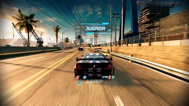 Split Second gameplay Geforce 9600 GSO смотреть онлайн