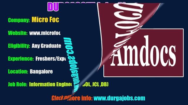 DURGASOFT Jobs Alerts || Jobs for Experienced and Freshers !!! (06-01-2020) смотреть онлайн