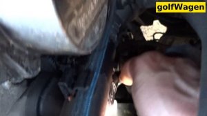 VW Golf 4 coolant temperature sensor replacement