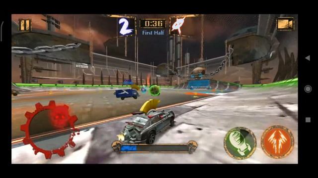 Играем Футбол с Машинами! ROCKET CAR BALL смотреть онлайн