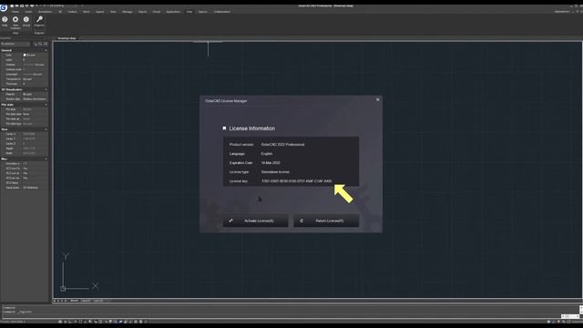 GstarCAD Installation Guide - Online Return Standalone license смотреть онлайн