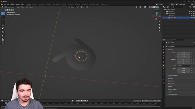 Comment transformer une image 2D en objet 3D sur Blender ? смотреть онлайн