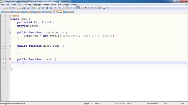 Tutorial Create an Ajax Chat Part 4. смотреть онлайн