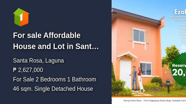 For sale Affordable House and Lot in Santa Rosa Nueva Ecija смотреть онлайн