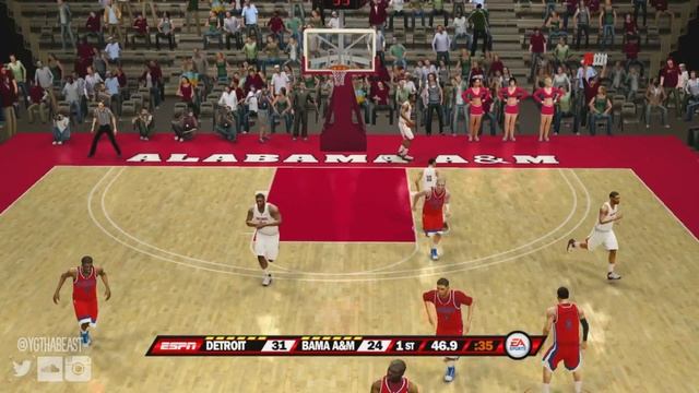 MAMA WE MADE IT! OUR FIRST NATIONAL TELEVISED GAME! NCAA BASKETBALL DYNASTY 10 смотреть онлайн