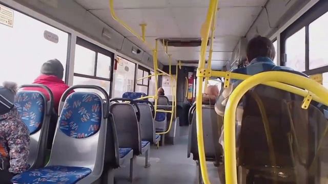 поездка на автобусе|ЛиАЗ 5293.54|АА 306 72|маршрут 20 ( г. Тюмень ) смотреть онлайн