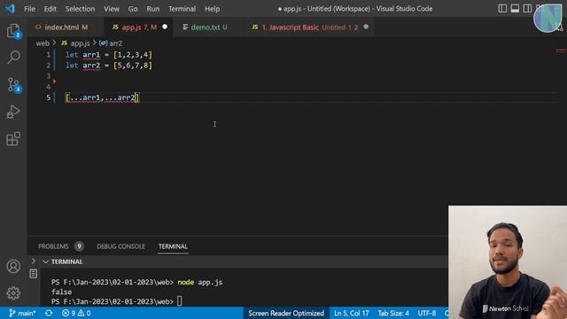 The JavaScript Concepts You Should Know Before Learning React | Coding Monks | Newton school смотреть онлайн