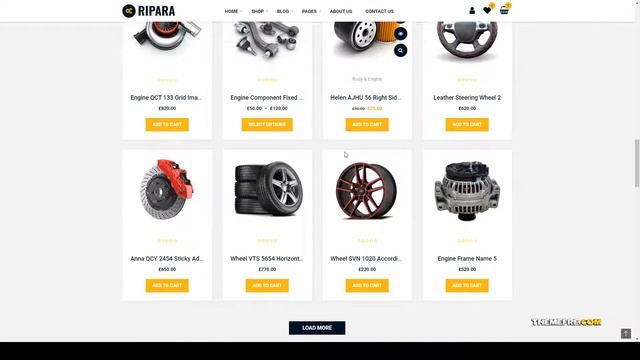 Ripara - Auto Repair and Car WooCommerce WordPress Theme music shop food Kawana смотреть онлайн