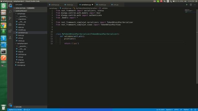 django custom JWT token authentication | django JWT login | custometoken смотреть онлайн