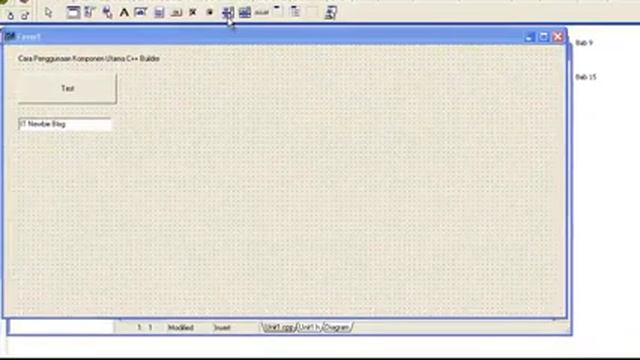 Tutorial Penggunaan TLabel, TButton, TEdit, TListBox, TComboBox C++ Builder.mp4 смотреть онлайн