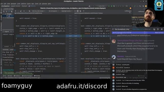 Deep Dive w/ Tim: More Fun With Touch Interaction for displayio TileGrids #adafruit смотреть онлайн