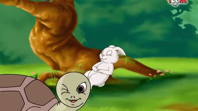 Kachhua aur Khargosh - "Hare & Tortoise" story in Hindi Animation by Jingle Toons (कछुआ और खरगोश) смотреть онлайн
