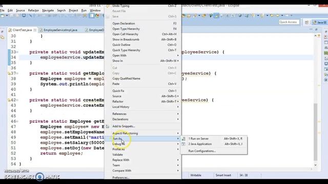 14 14 Hibernate Example with Service and DAO layer PART2 смотреть онлайн