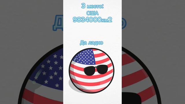 Самые большие страны. #countryballs #countryball #russia #реки #шортс #анимация смотреть онлайн