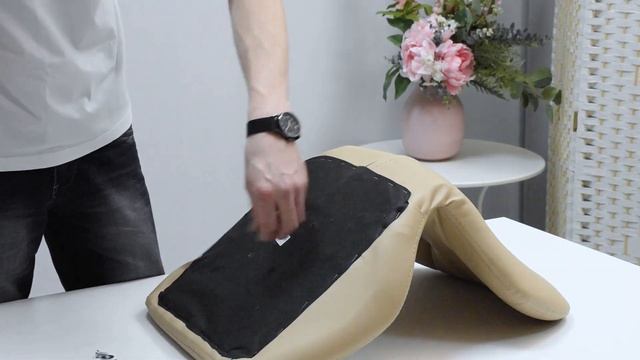 Видеоинструкция по сборке стула на колесах "Ракушка" на хромированном основании смотреть онлайн