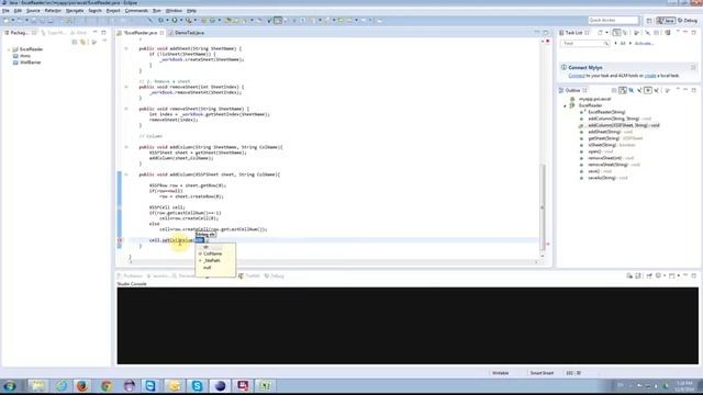 JAVA WEBDRIVER #11 Excel file using POI - part 2 смотреть онлайн