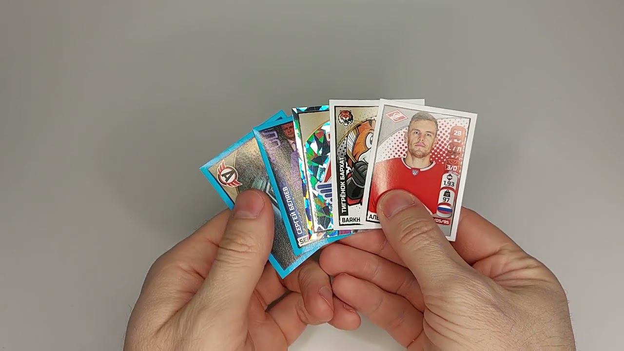 Наклейки Panini КХЛ сезон 2022/2023 смотреть онлайн