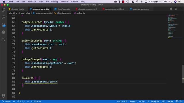 104 Adding the search functionality смотреть онлайн