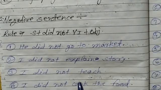 Past Indefinite Tense Affirmative, Negative and Interrogative sentences смотреть онлайн