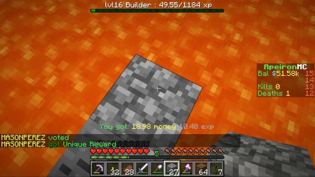 You won't believe what happens at the end! - Minecraft Towny Solo Adventures! смотреть онлайн