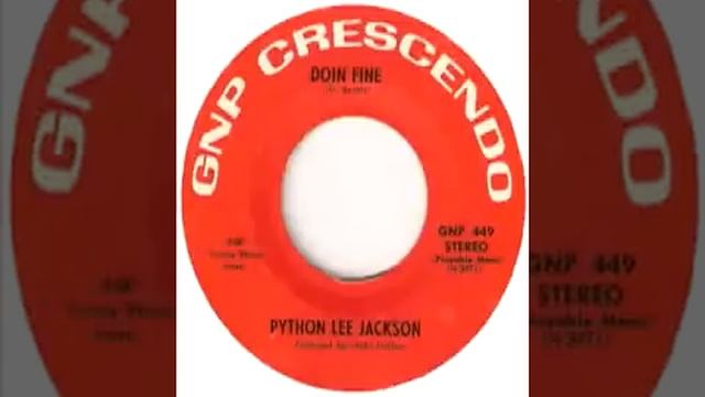 Python Lee Jackson - Doing Fine смотреть онлайн