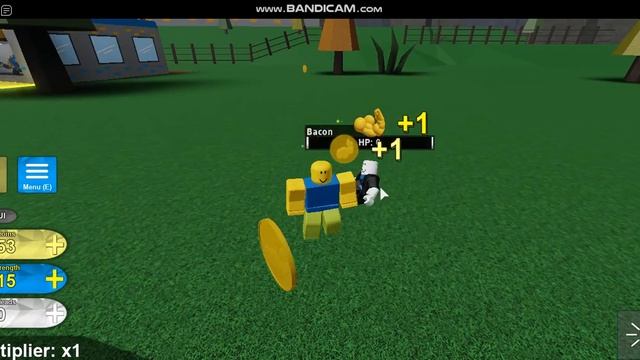 играю в симулятор нуба качка Roblox чать 1 смотреть онлайн
