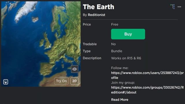 FREE AVATAR HEADS! HOW TO GET The Earth, Sun & Moon! (ROBLOX) смотреть онлайн