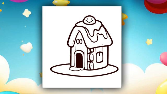 Jak narysować Dom z piernika - Rysowanie krok po kroku смотреть онлайн