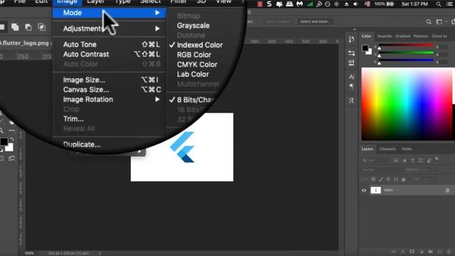 PhotoShop2020 | Could Not Complete Your Request Because It Does Not Work With Indexed Color Images