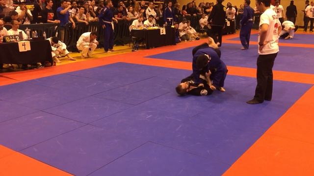 Big Apple BJJ 2015 White Belt Adult 154.5 Lbs -- First Match