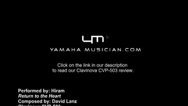 Yamaha Clavinova CVP-503/505 Digital Piano Demo - YamahaMusician.com смотреть онлайн