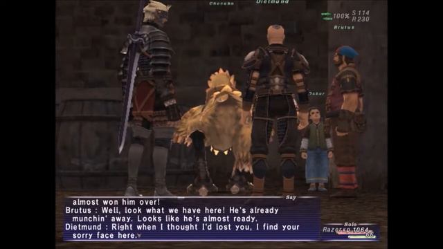 Final Fantasy XI Chocobo License quest смотреть онлайн