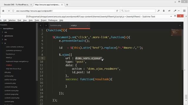 Ajax en WordPress de manera correcta смотреть онлайн
