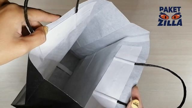 Черный крафт пакет 320 х 250 х 110 мм с крученой ручкой смотреть онлайн