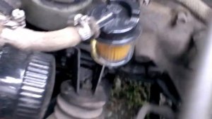 Низкий уровень в топливном фильтре ВАЗ классика.
