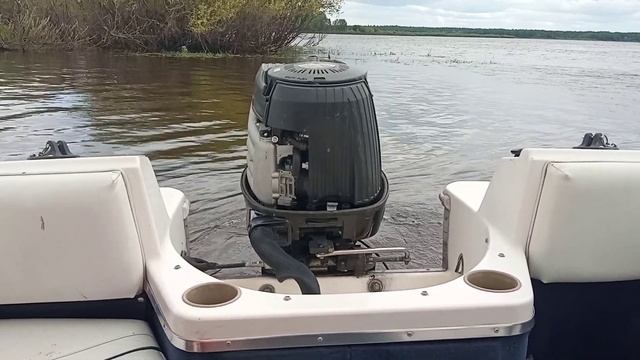 Проверка мотора Сузуки 140 после ремонта. смотреть онлайн