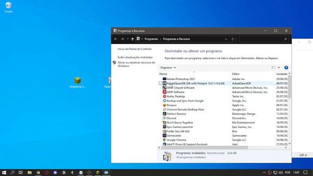 Minecraft 1.17 - Erro no Java resolvido! смотреть онлайн