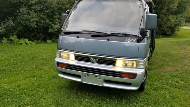 Nissan Homy campeur turbo diesel 4x4 Part 2 смотреть онлайн