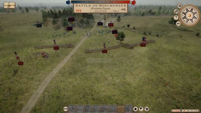 Grand Tactician The Civil War (CSA Campaign) 2 смотреть онлайн