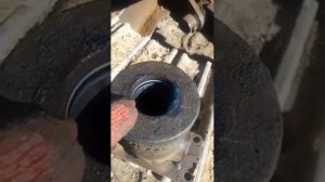 ремонт натяжителя гусеницы миниэксковатор