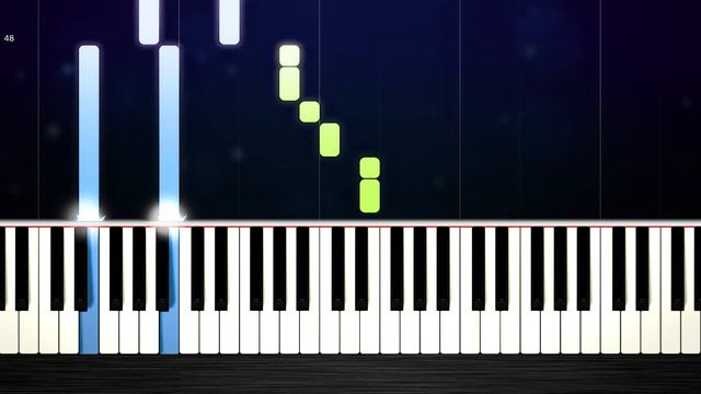 L'Italiano - EASY Piano Tutorial by PlutaX смотреть онлайн