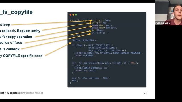 World of I/O operations: libuv, dart:io, libevents – Kirill Galushko, Wrike смотреть онлайн