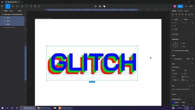 Create Glitch effect in Figma without any plugin in 2 minutes. смотреть онлайн