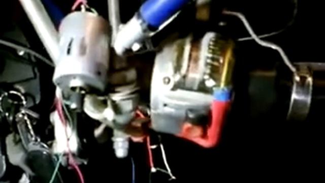 Управление оборотами моторчика с помощью коллекторного сегмента (проба). смотреть онлайн