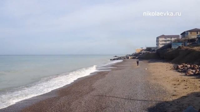 Пляж Николаевка Крым - 23 апреля 2016 года смотреть онлайн