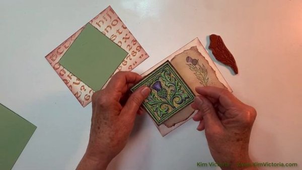 Rubber Stamping plus Clip Art creative tools combined Ideas, paper crafting, card making, coloring