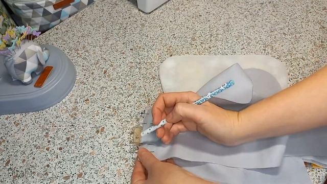 DIY/ШЬЮ КОСМЕТИЧКУ/ПОДРОБНЫЙ МАСТЕР-КЛАСС #sew#ручнаяработа#шьюсама смотреть онлайн