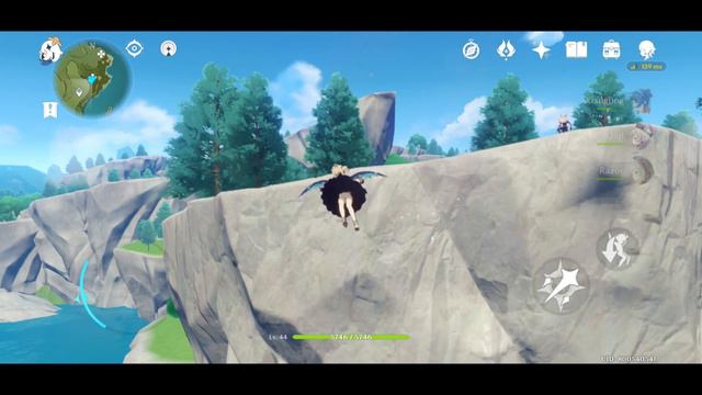 How to unblock the booty (Zero stamina flying)【Genshin Impact】 смотреть онлайн