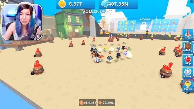 Combining Secret Hats into the THE ULTIMATE SECRET HAT in Roblox Bomb Simulator! смотреть онлайн