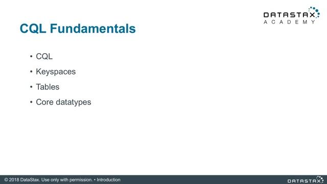 DS201.02 Quick Wins | Foundations of Apache Cassandra смотреть онлайн